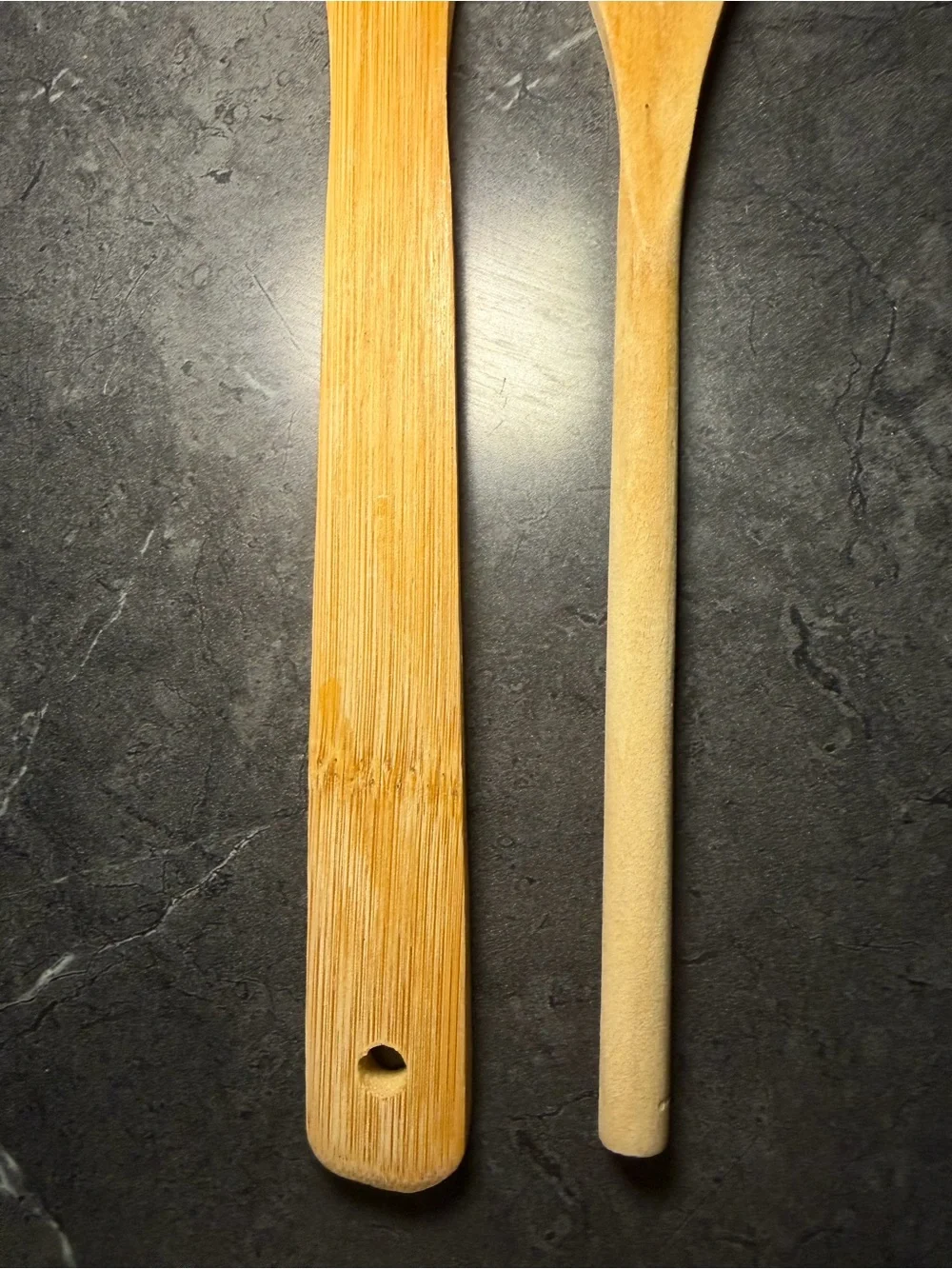 Bamboo Kitchen Utensil Set (1 is The Pampered Chef )  spoon and fork